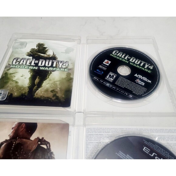 PS3 Game Lot Call of Duty 4 Modern Warfare Advanced Warfare MW3 Playstation CIB - Picture 10 of 14